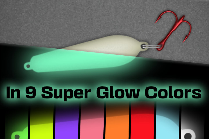 Super Glow & Pout Pounder Jigs - Big Nasty Tackle